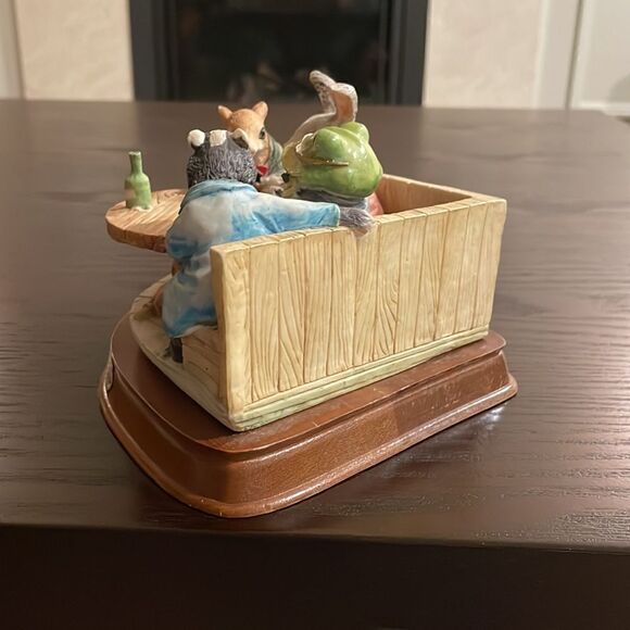 Little Nook Village Boy’s Night Out by Leonardo Animals in Clothes w Dominos - Picture 5 of 8